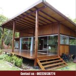 Jual Rumah Kayu Minimalis Modern Kayu Jati