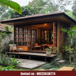 Jual Rumah Kayu Minimalis Modern Produksi Jepara