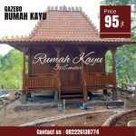 Jual Rumah Joglo Kayu Jati Murah Langsung dari Pengrajin