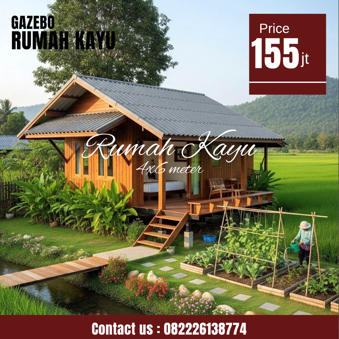 Abu Abu Inspirasi Desain Moderen Furniture Instagram Post Jual Rumah Kayu Minimalis Modern Berkualitas - Image 1
