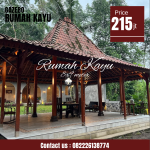 rumah joglo pendopo kayu jati tua tumpang sari