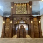 Mihrab Masjid Kayu Jati Ukiran Jepara Desain Islami Elegan
