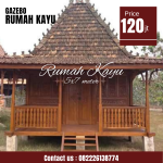 Rumah Joglo Kayu Jati Model Gladak
