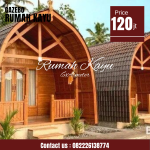 Rumah Lumbung Kayu Jati Minimalis Produksi Jepara