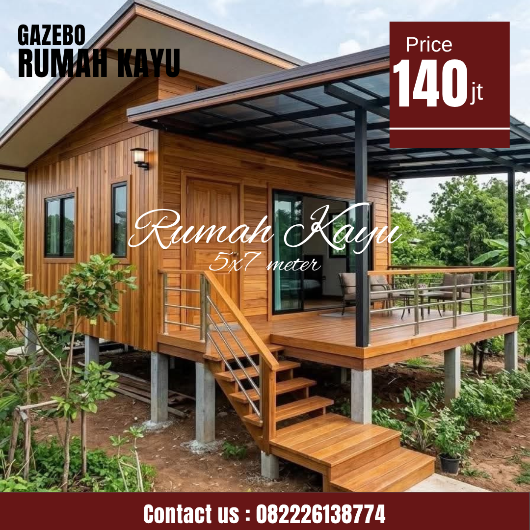 Abu Abu Inspirasi Desain Moderen Furniture Instagram Post (29) Rumah Kayu Minimalis Full Jati Bisa Bongkar Pasang - Image 1