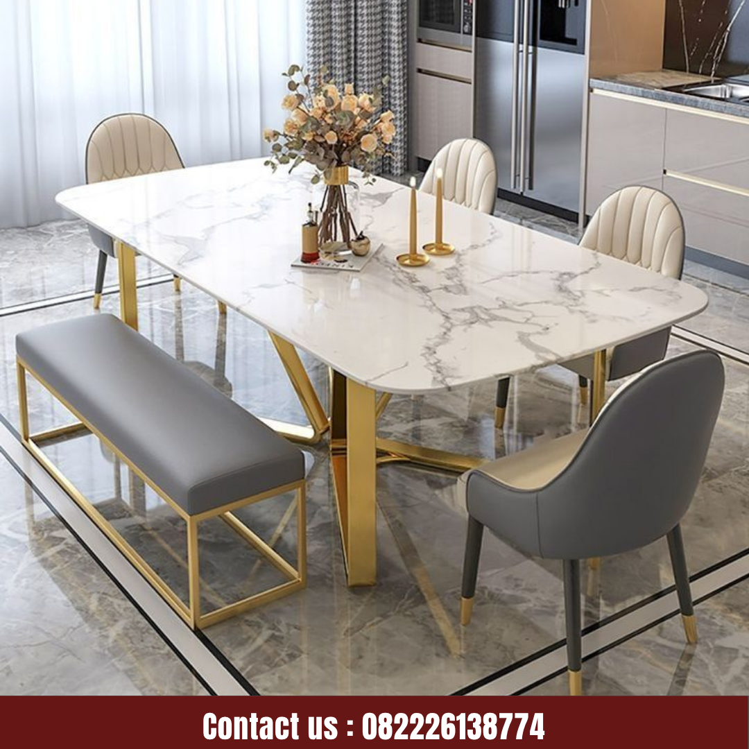 Abu Abu Inspirasi Desain Moderen Furniture Instagram Post (33) Jual Meja Makan Marmer Modern Minimalis | Meja Makan Mewah Premium - Image 1