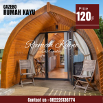 Jual Rumah Lumbung Kayu Jati Premium