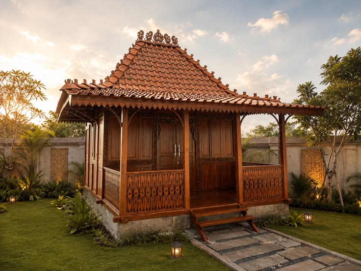 a2e8c972bd6f30416a9b6196f8d4fcd1 Jual Rumah Joglo Kayu Jati Langsung Pengrajin - Image 1