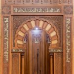 Jual Mihrab Masjid Kayu Jati Ukir Mewah Berkualitas