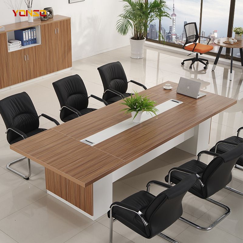 meja rapat Meja Meeting Executive Minimalis Desain Elegan dan Kokoh - Image 1