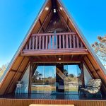 Rumah Kayu A-Frame Minimalis Untuk Resort, Cafe & Homestay