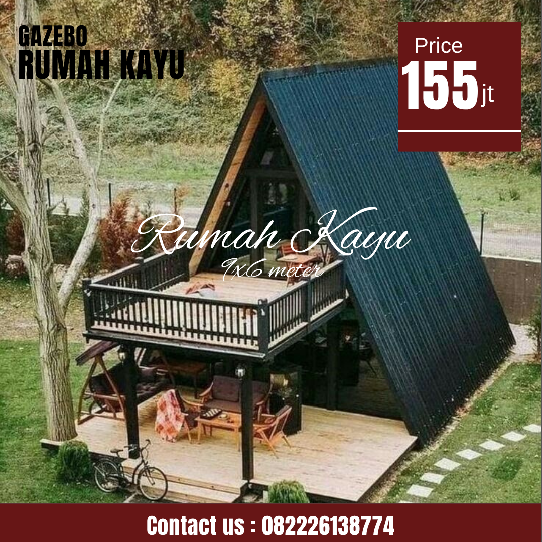 Abu Abu Inspirasi Desain Moderen Furniture Instagram Post (69) Rumah Segitiga Kayu Minimalis dengan Material Kayu Jati Pilihan - Image 1