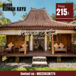 Jual Rumah Joglo Kayu Jati | Cocok untuk Villa, Resort & Hunian