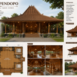 Pendopo Jati Ukir Jepara – Elegan dengan Detail Seni Tradisional
