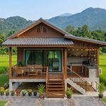 Rumah Kayu Minimalis Modern Kayu Jati – Elegan & Nyaman