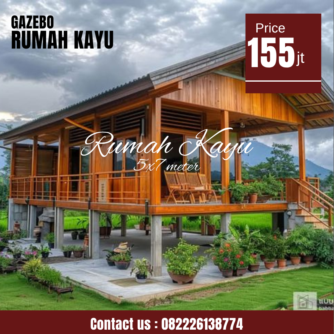 Abu Abu Inspirasi Desain Moderen Furniture Instagram Post - 2026-09-14T170703.373 Rumah Kayu Jati Minimalis Panggung – Desain Modern & Aesthetic - Image 1