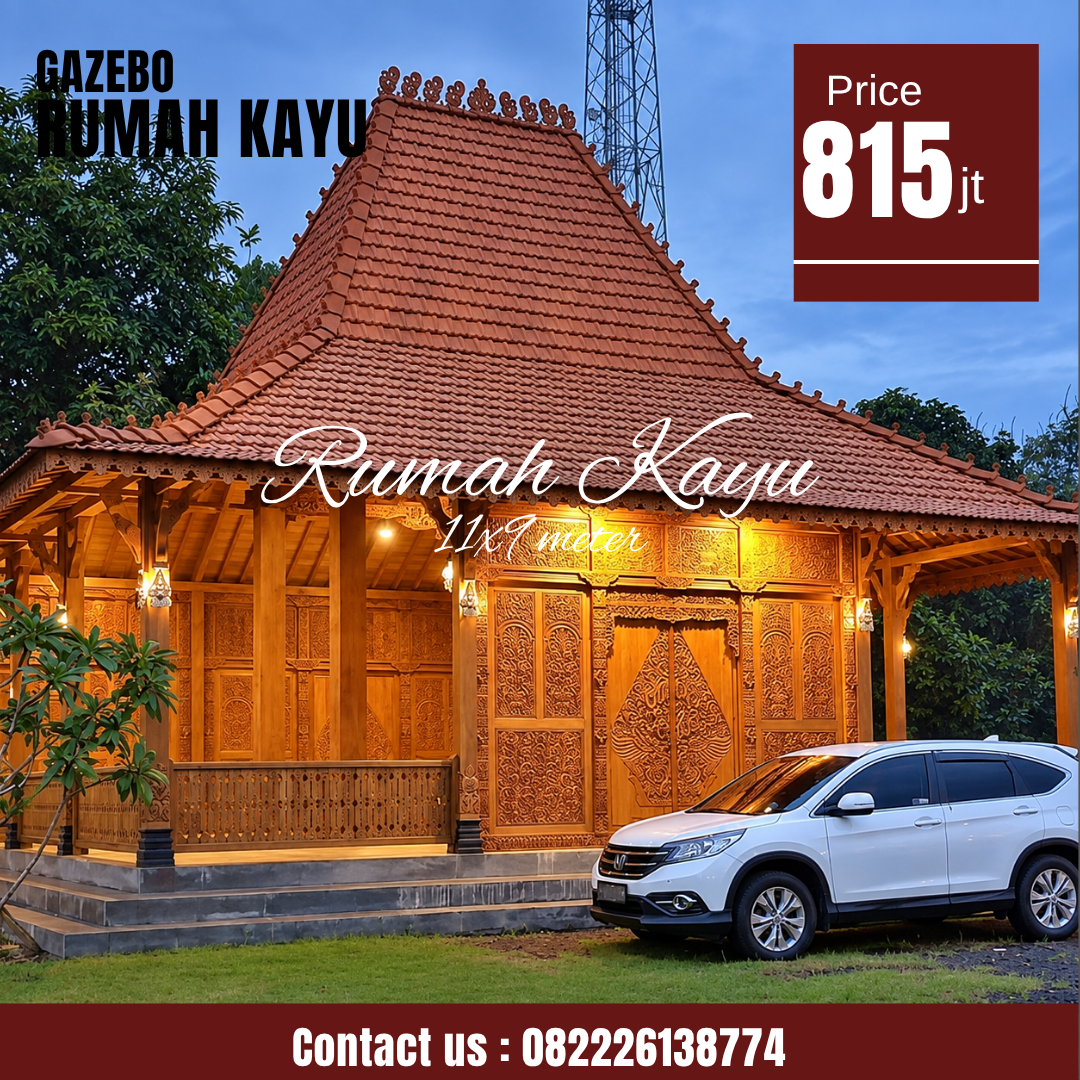 Abu Abu Inspirasi Desain Moderen Furniture Instagram Post - 2026-09-17T082742.840 Rumah Joglo Jawa Kayu Jati Asli - Image 1