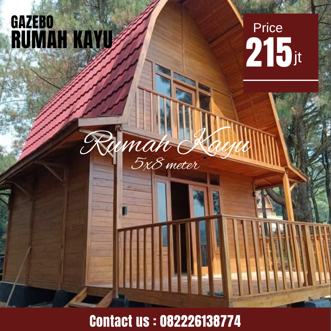 Abu Abu Inspirasi Desain Moderen Furniture Instagram Post - 2026-09-19T022749.864 Rumah Lumbung Kayu Jati Custom 2 Lantai - Image 1