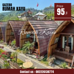 Rumah Lumbung Kayu Jati Minimalis Modern